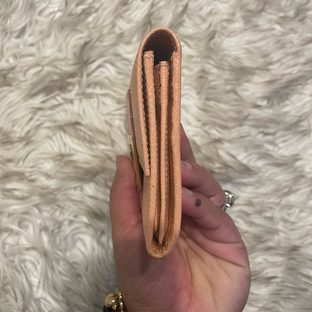 Fendi Pink Leather Long Continental wallet - Picture 5 of 13